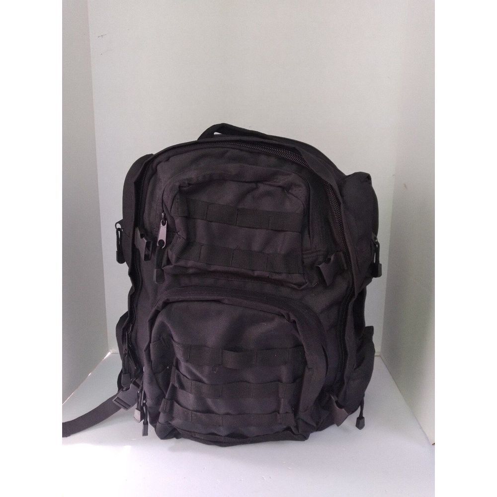 Tactical Backpack Military Assault Rucksack Molle Bug Out Bag Hiking Black‎